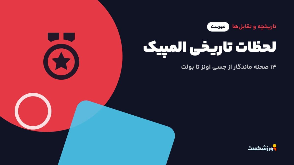 تصویر شاخص مقاله لحظات تاریخی المپیک در بخش تاریخچه و تقابلها مجله ورزشکست