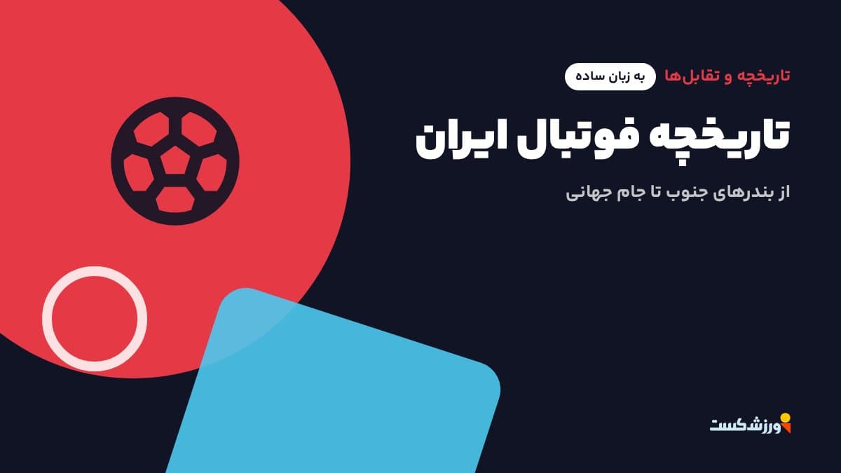تصویر شاخص مقاله تاریخچه فوتبال ایران در بخش تاریخچه و تقابلها مجله ورزشکست