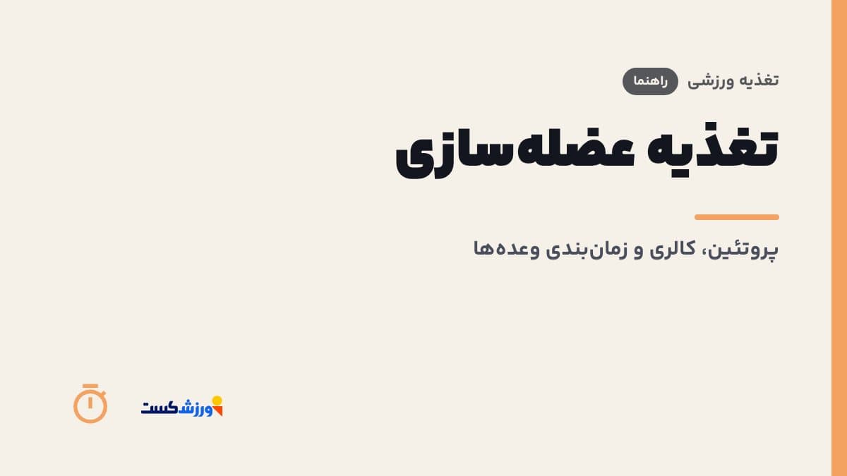 تصویر شاخص مقاله تغذیه عضلهسازی در بخش تغذیه ورزشی مجله ورزشکست
